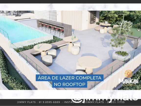 Imagem Apartamento com 1 Quarto à Venda, 20 m² em Centro, Porto De Galinhas - Ipojuca