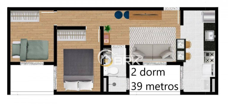 Imagem Apartamento com 1 Quarto à Venda, 39 m² em Vila Matilde - São Paulo