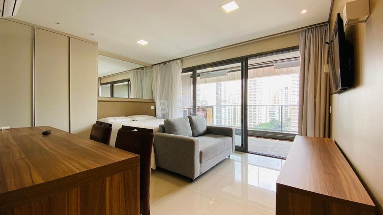 Imagem Apartamento com 1 Quarto para Alugar, 41 m² em Brooklin - São Paulo