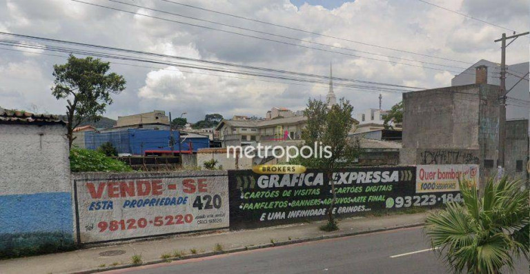 Imagem Terreno à Venda ou Locação, 570 m² em Vila América - Santo André Imagem Terreno à Venda ou Locação, 570 m² em Vila América - Santo André