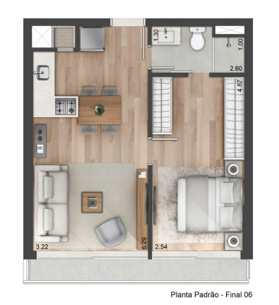 Imagem Apartamento com 2 Quartos à Venda, 111 m² em Praia De Belas - Porto Alegre