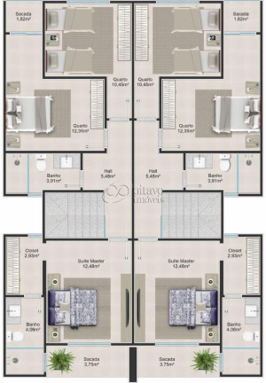 Imagem Casa com 3 Quartos à Venda, 100 m² em Lagoa - Macaé