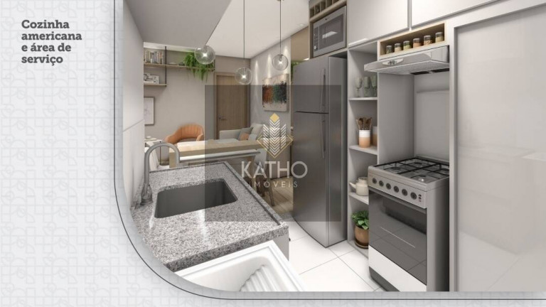 Imagem Apartamento com 2 Quartos à Venda, 43 m² em Vila Paris - Contagem