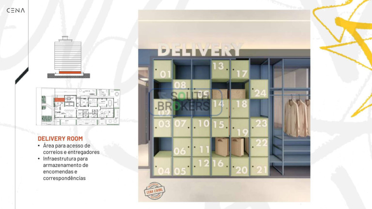 Imagem Apartamento com 2 Quartos à Venda, 21 m² em Centro - Curitiba Imagem Apartamento com 2 Quartos à Venda, 21 m² em Centro - Curitiba
