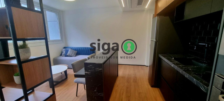 Imagem Apartamento com 1 Quarto para Alugar, 38 m² em Brooklin - São Paulo Imagem Apartamento com 1 Quarto para Alugar, 38 m² em Brooklin - São Paulo
