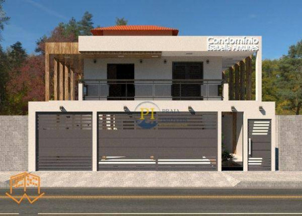 Casa com 2 Quartos à Venda, 58 m² em Aviação - Praia Grande