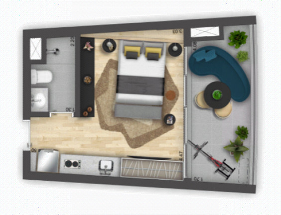 Imagem Apartamento com 2 Quartos à Venda, 104 m² em Moema - São Paulo
