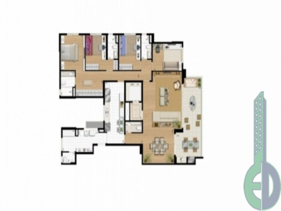 Imagem Imóvel com 4 Quartos à Venda, 237 m² em Centro - São Bernardo Do Campo Imagem Imóvel com 4 Quartos à Venda, 237 m² em Centro - São Bernardo Do Campo
