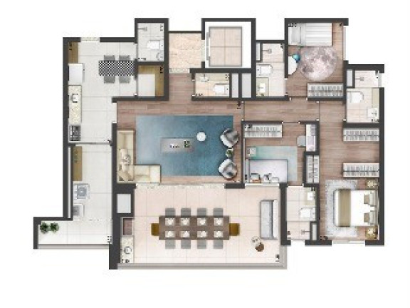 Imagem Imóvel com 3 Quartos à Venda, 137 m² em Chácara Santo Antonio - São Paulo Imagem Imóvel com 3 Quartos à Venda, 137 m² em Chácara Santo Antonio - São Paulo