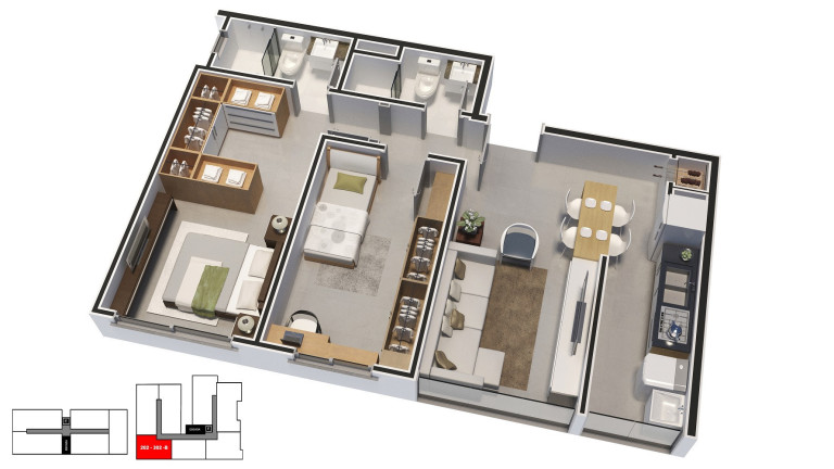 Imagem Apartamento com 2 Quartos à Venda, 59 m² em Americano - Lajeado