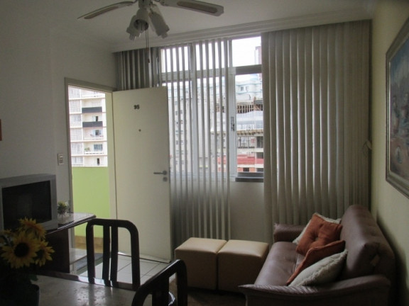 Imagem Apartamento com 1 Quarto à Venda, 48 m² em Jose Menino - Santos Imagem Apartamento com 1 Quarto à Venda, 48 m² em Jose Menino - Santos