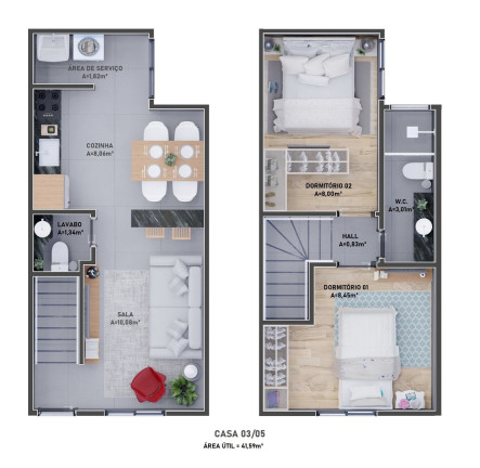 Imagem Imóvel com 2 Quartos à Venda, em Caiçara - Praia Grande Imagem Imóvel com 2 Quartos à Venda, em Caiçara - Praia Grande