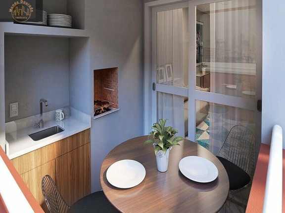 Apartamento com 2 Quartos à Venda, 55 m² em Vila Tibiriçá - Santo André