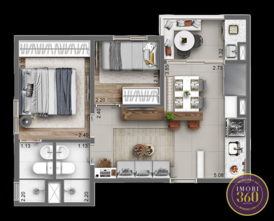 Imagem Apartamento com 2 Quartos à Venda, 40 m² em Itaquera - São Paulo