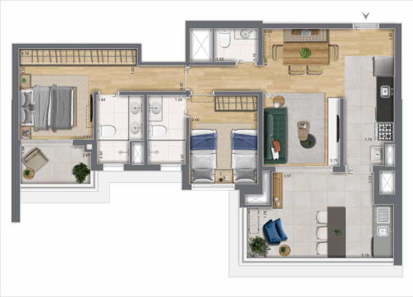Imagem Apartamento com 2 Quartos à Venda, 78 m² em Pinheiros - São Paulo Imagem Apartamento com 2 Quartos à Venda, 78 m² em Pinheiros - São Paulo