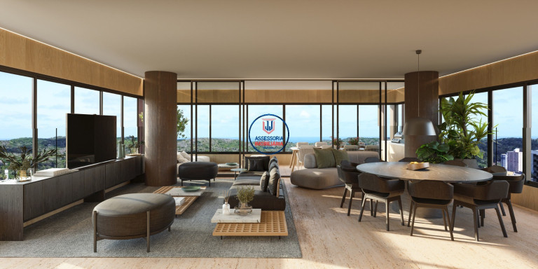 Imagem Apartamento com 4 Quartos para Alugar ou Temporada, 200 m² em Tirol - Natal