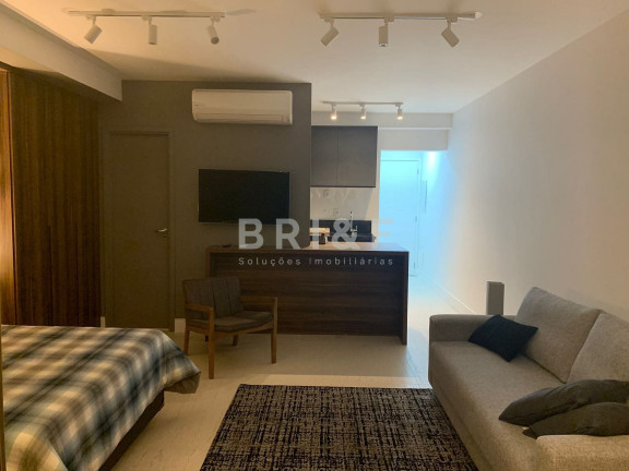 Imagem Apartamento com 1 Quarto para Alugar, 40 m² em Brooklin Paulista - São Paulo