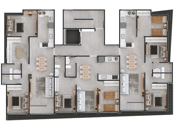 Imagem Apartamento com 3 Quartos à Venda, 76 m² em Bessa - João Pessoa