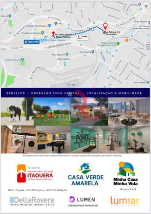 Imagem Apartamento com 1 Quarto à Venda, 35 m² em Vila Corberi - São Paulo