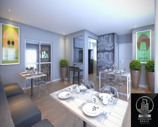 Imagem Apartamento com 2 Quartos à Venda, 44 m² em Jardim Simus - Sorocaba