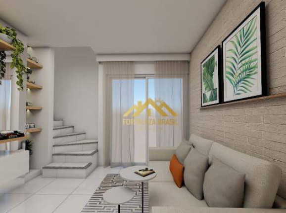 Imagem Imóvel com 3 Quartos à Venda, 57 m² em Jardim Das Oliveiras - Fortaleza