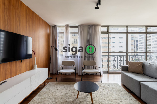 Apartamento com 3 Quartos para Alugar, 227 m² em Cerqueira César - São Paulo