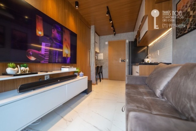 Imagem Flat com 1 Quarto para Alugar, 35 m² em Barra - Salvador