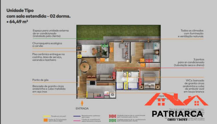 Imagem Apartamento com 2 Quartos à Venda, 64 m² em Bonfim - Campinas Imagem Apartamento com 2 Quartos à Venda, 64 m² em Bonfim - Campinas