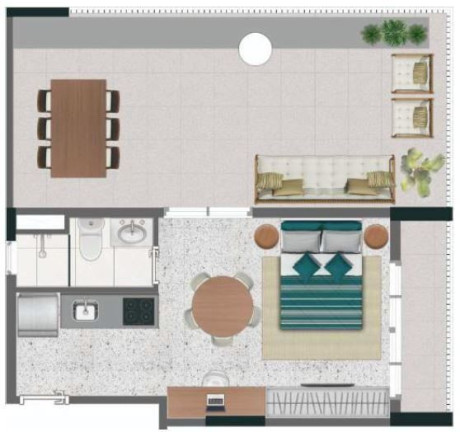 Imagem Apartamento com 1 Quarto à Venda, 58 m² em Santa Cecília - São Paulo Imagem Apartamento com 1 Quarto à Venda, 58 m² em Santa Cecília - São Paulo