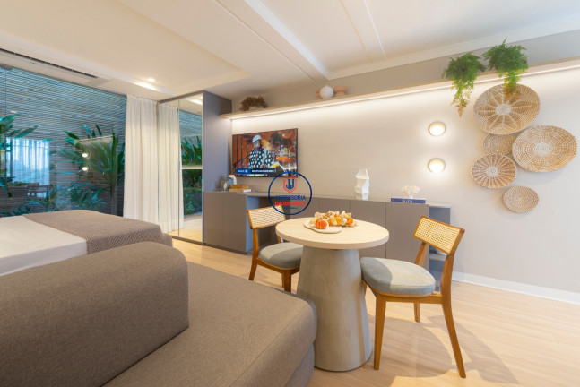 Imagem Apartamento com 2 Quartos para Alugar ou Temporada, 40 m² em Ponta Negra - Natal