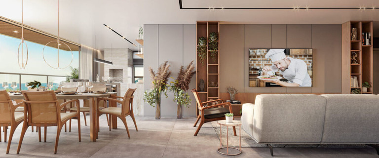 Imagem Apartamento com 4 Quartos à Venda, 371 m² em Praia Brava De Itajaí - Itajaí