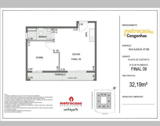 Imagem Apartamento com 1 Quarto à Venda, 32 m² em Congonhas - São Paulo