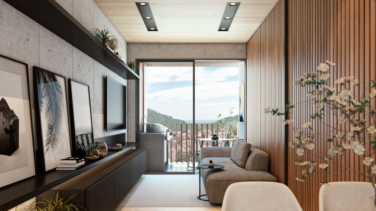 Imagem Apartamento com 2 Quartos à Venda, 70 m² em Canto Do Forte - Praia Grande
