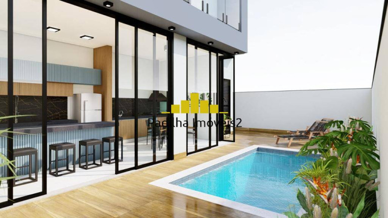 Imagem Casa de Condomínio com 3 Quartos à Venda, 200 m² em Jardim Residencial Villagio Wanel - Sorocaba