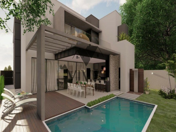 Imagem Casa de Condomínio com 4 Quartos à Venda, 370 m² em Alphaville Nova Esplanada - Votorantim
