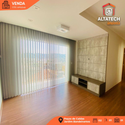 Apartamento com 2 Quartos à Venda, 65 m² em Jardim Bandeirantes - Poços De Caldas