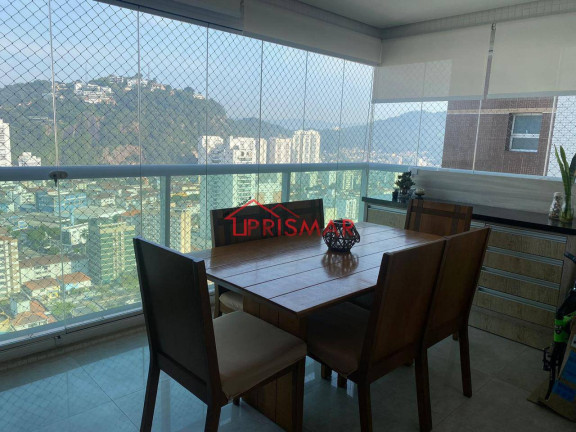 Imagem Apartamento com 3 Quartos à Venda, 100 m² em Pompeia - Santos