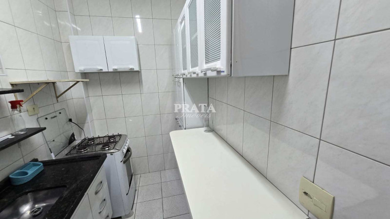 Imagem Apartamento com 1 Quarto para Alugar, 60 m² em José Menino - Santos