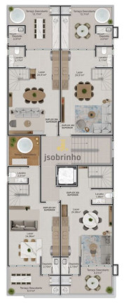 Cobertura com 3 Quartos à Venda, 71 m² em Bombinhas