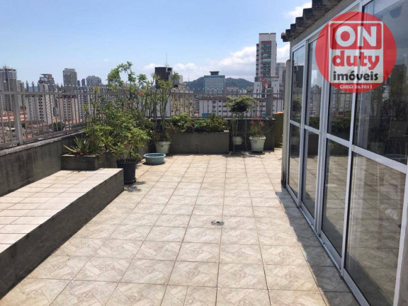 Imagem Cobertura com 3 Quartos à Venda, 240 m² em Boqueirão - Santos