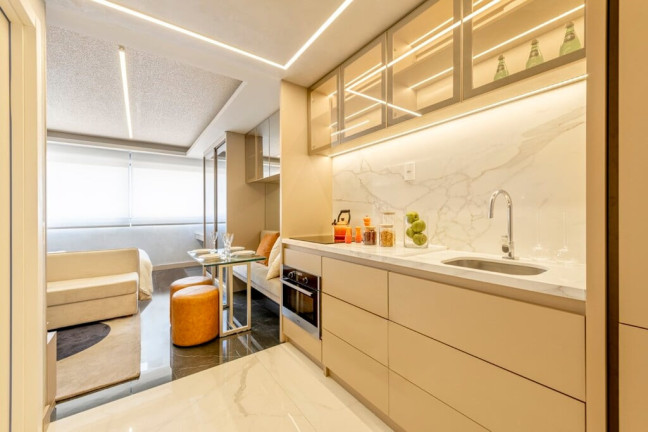 Imagem Imóvel com 1 Quarto à Venda, 28 m² em Mont Serrat - Porto Alegre