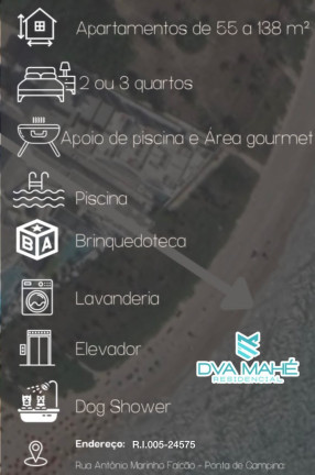 Imagem Apartamento com 2 Quartos à Venda, 45 m² em Ponta De Campina - Cabedelo