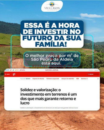 Imagem Terreno à Venda, 200 m² em Balneário São Pedro - São Pedro Da Aldeia Imagem Terreno à Venda, 200 m² em Balneário São Pedro - São Pedro Da Aldeia