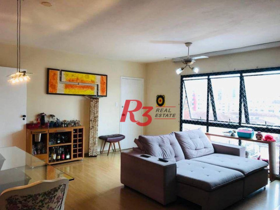 Imagem Apartamento com 3 Quartos à Venda, 104 m² em Gonzaga - Santos