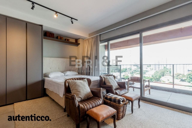 Imagem Apartamento com 1 Quarto para Alugar, 42 m² em Brooklin - São Paulo