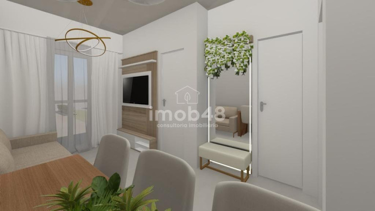Imagem Casa com 2 Quartos à Venda, 55 m² em Bela Vista - Palhoça