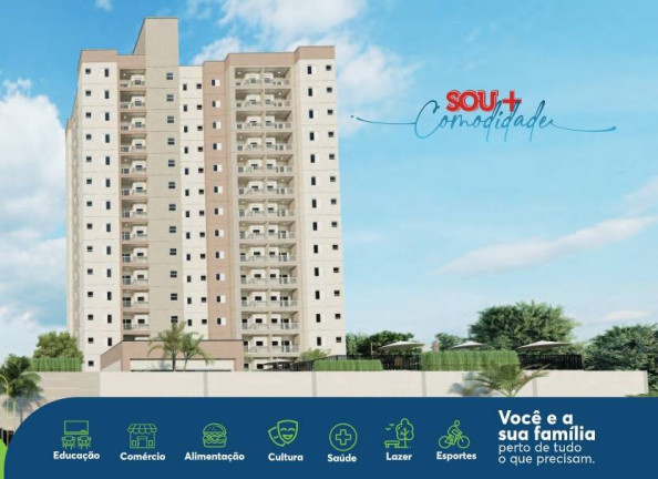 Imagem Apartamento com 2 Quartos à Venda, 53 m² em Remanso Campineiro - Hortolândia Imagem Apartamento com 2 Quartos à Venda, 53 m² em Remanso Campineiro - Hortolândia