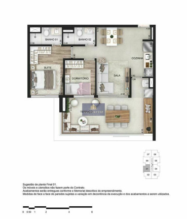 Imagem Apartamento com 2 Quartos à Venda, 71 m² em Pinheiros - São Paulo
