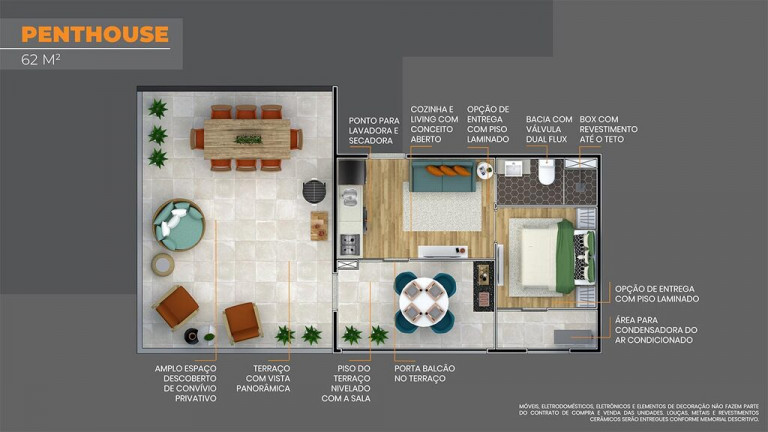 Imagem Cobertura com 2 Quartos à Venda, 31 m² em São Miguel - São Paulo