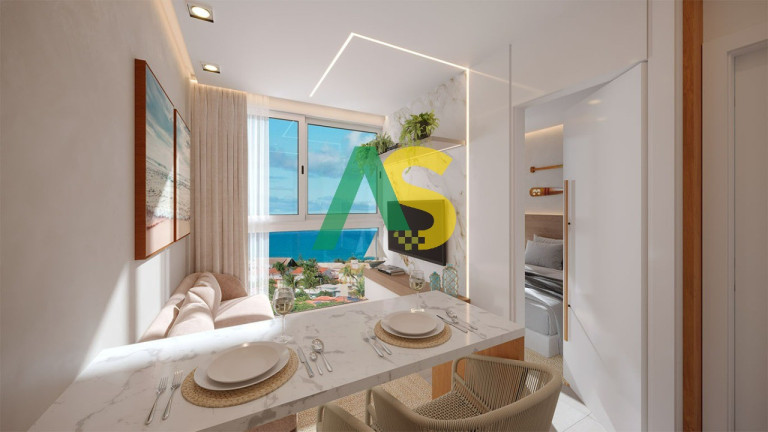 Imagem Flat com 1 Quarto à Venda, 19 m² em Cupe - Ipojuca